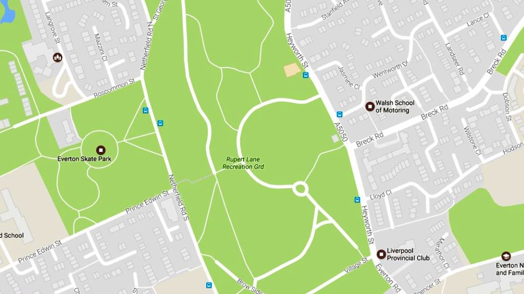 everton map